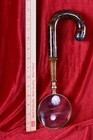 13-1 2 In Vintage Magnifying Glass Faux Tortoise Shell Handle
