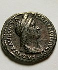 Rare Genuine Ancient Roman Silver Coin Denarius Sabina Wife Of Hadrian Pudicitia