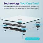 Bathroom Scale Weight Digital Large Lcd Backlight Display Tempered Glass 400 Lbs