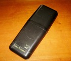 Black Pocket Traveldor Cigar Humidor 8  Tall Personal Cigar Case Hard Shell