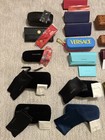 New Designer Lot Of 24 Eyeglass Cases With Cloths
