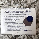 Creative Memories Mini Hexagon Maker Paper Punch Vintage Genuine Oem