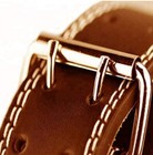 Kyng Professional Olympic Weight Lifting Belt Brown Belt Adjustable 28-38 