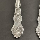 2 Moselle Silverplated Gumbo Soup Spoons American Silver Co No Monogram