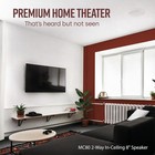 Polk Audio Mc 80 8  In-ceiling Speaker - Each  white 