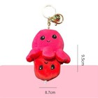 Octopus Cartoon Cute Plush Keychain_w