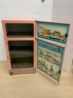 Vintage Wolverine 1950s Tin Toy Metal Kitchen Refrigerator    Washing Machine
