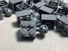 New Lego Dark Bluish Gray Technic Brick Modified 2x2 Ball   Axle Hole 57909b X25