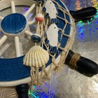 Nautical Beach Wood Captain   s Helm