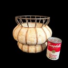 Vintage Urn Planter Concrete And Iron 8 