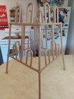 Yaffa Basic Line Mod Shoe Storage Rack Vintage 1980s Retro Tan Color