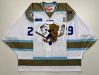 Sudbury Wolves 2024-25  shorsey - Blueberry Bulldogs   29 Game-issued Ohl Jersey