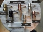Pump Replacement Soap Dispenser  Wine    Liquor   Bottle   Mason Jar - Stainless