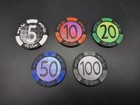  5  Official Helluva Boss Poker Chips Lvl Up Expo 2025 Las Vegas