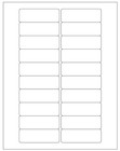 1000 Pack Printable Labels 1x3 Inch - Customizable  Self-adhesive  Easy Peel