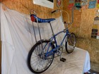 1971 Schwinn Stingray Fastback Boys 3-speed Stik Muscle Bike Blue S5 Vintage 71