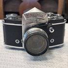 Vintage Ihagee Exakta Varex Vx 35mm Camera Westanar 50mm Lens Ussr Occupied