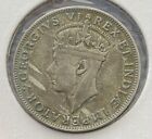 1944 Sa British East Africa One Shilling Pretoria Mint