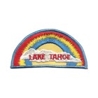 Vintage Lake Tahoe Rainbow With Cloud Souvenir Patch - Tahoe-05lb