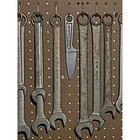 Ka-bar Forged Wrench Fixed 3 In Blade Hard Plastic Black Sheath 1119