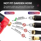 High Pressure 4000psi Car Power Washer Gun Spray Wand Lance Nozzle And  Kit