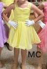 Weissman 10131 Be My Baby- Yellow Dress Dance Costume-  Medium