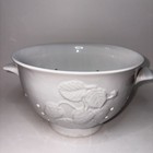 Vintage Ceramic Strainer Berry Colander Strawberry Design By Designpac Inc