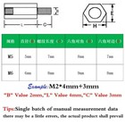 M6 Male-female Brass Hex Standoff Spacer Support Screws Pillar Nut For Pcb Board