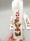 Large Lot Of 50 Dried Flowers Bookmarks With Tassels 7 5  Book Club Gifts New