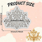 Baroque Style Curlicues Scroll Lace Polymer Clay Mold Scroll Relief Lace