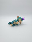 Wowwee Fingerlings Teal Glitter Talking Pet Baby Monkey Quincy Interactive Toy