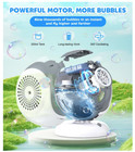 Bubble Machine - Automatic Bubbles Blower For Kids  Toddlers - 360   Oscillation