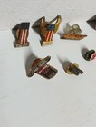 Vintage Mostly Harley Davidson Pins Lot Of 6 W xtra Canadian Leaf Pin