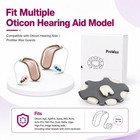  30 Pcs  Prowax Filters For Oticon Hearing Aids Wax 5 Packs  Oticon-white