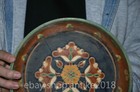 9 6  Old Chinese Tang Sancai Pottery Dynasty Palace Flower Pattern Plate Dish