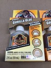 Original Gorilla Glue 2oz All-purpose Adhesive Brown Glue 2 Pack