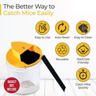 5 Gallon  flip   Slide  Bucket Trap     Humane Mouse  Rat  Rodent Live Multi-catch