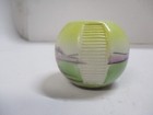 Antique Handpainted Match Ball Holder With Striker Pilgrim Design