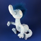 2012 Ooak   Homestuck 11    Smuppet  blue Minky Fabric  Custom Plush Strider