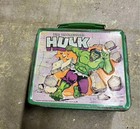 The Incredible Hulk Green Metal Lunchbox - Metal Construction