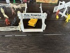 Vintage Roy Rogers Rodeo Ranch Louis Marx Playset Double R 
