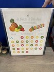 Framed 1949 Life Savers Candy Calendar Advertisement  10 25 X 14 Inches