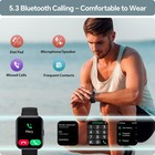 Smart Watch 1 85  Compatible Iphone samsung android Fitness Tracker Heart