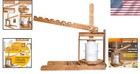 Dutch Wooden Cheese Press Kit Home Cheese Making 400 Lbs Pressure