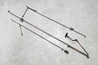 Antique Transom Window Operator Hardware Parts Japanned Copper Flash Vintage Lot