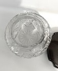 Antique Cut Glass Crystal Vanity Jar With Sterling Silver Lid 66 9 Gram