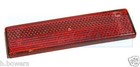 2x Genuine Land Rover Defender 2004-  Red Rear Stick On Self Adhesive Reflectors