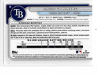 Junior Caminero Tampa Bay Rays 2024 Bowman Rookie Card