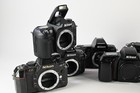 Lot Of For Nikon Film Slr Camera Bodies For Parts   Repair  g519