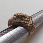 Gorgeous Rare Ancient Ring Bronze Roman Eagle  Symbol Old Authentic Artifact